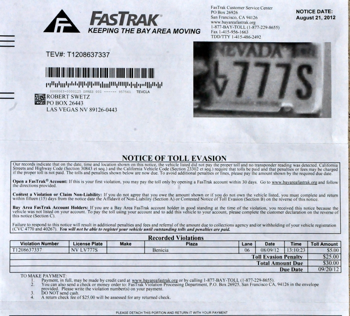 What are some general facts about FasTrak in Los Angeles?